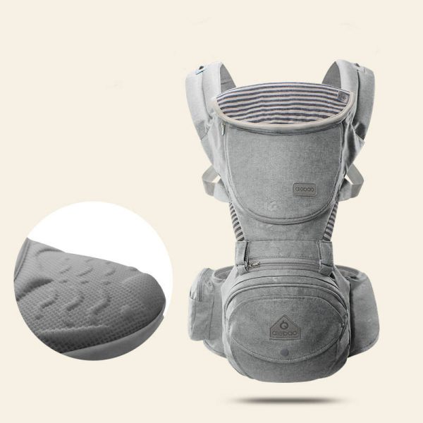 Aiebao Multifunction Baby Hip Seat Carrier Bag - Image 3