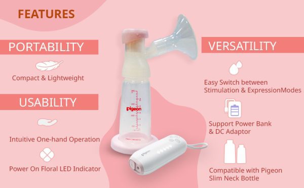 PIGEON Single Gomini Electric Breast Pump - Image 8