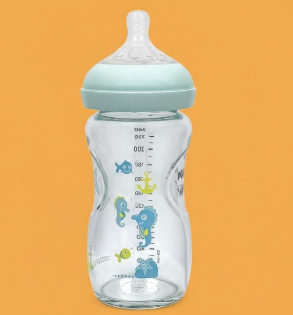 Philips Avent Natural Glass Baby Bottle 240ml - Image 4