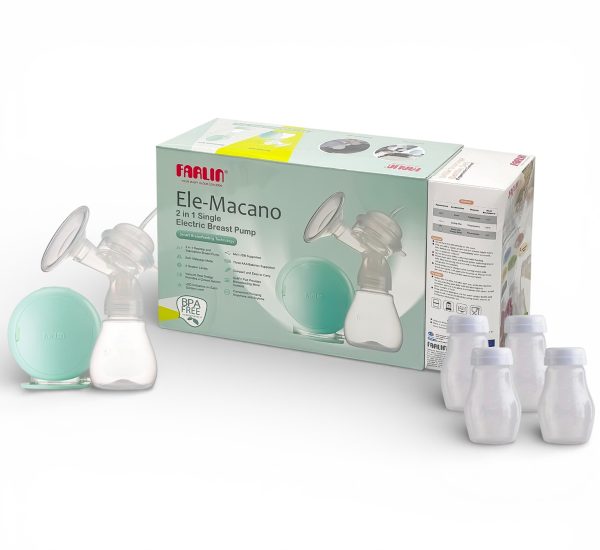Farlin Ele-Macano 2 in 1 Single Electric Breast Pump - Image 2