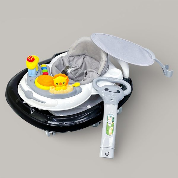 Baby Walker with Sun Protector, Push Handle and Music - Image 4