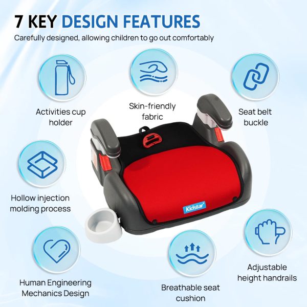 Kidstar Car Booster Seat For Kids - Image 4