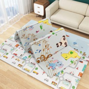 Waterproof Foldable Educational Play Mat (Jumbo-6/6.5 Feet)